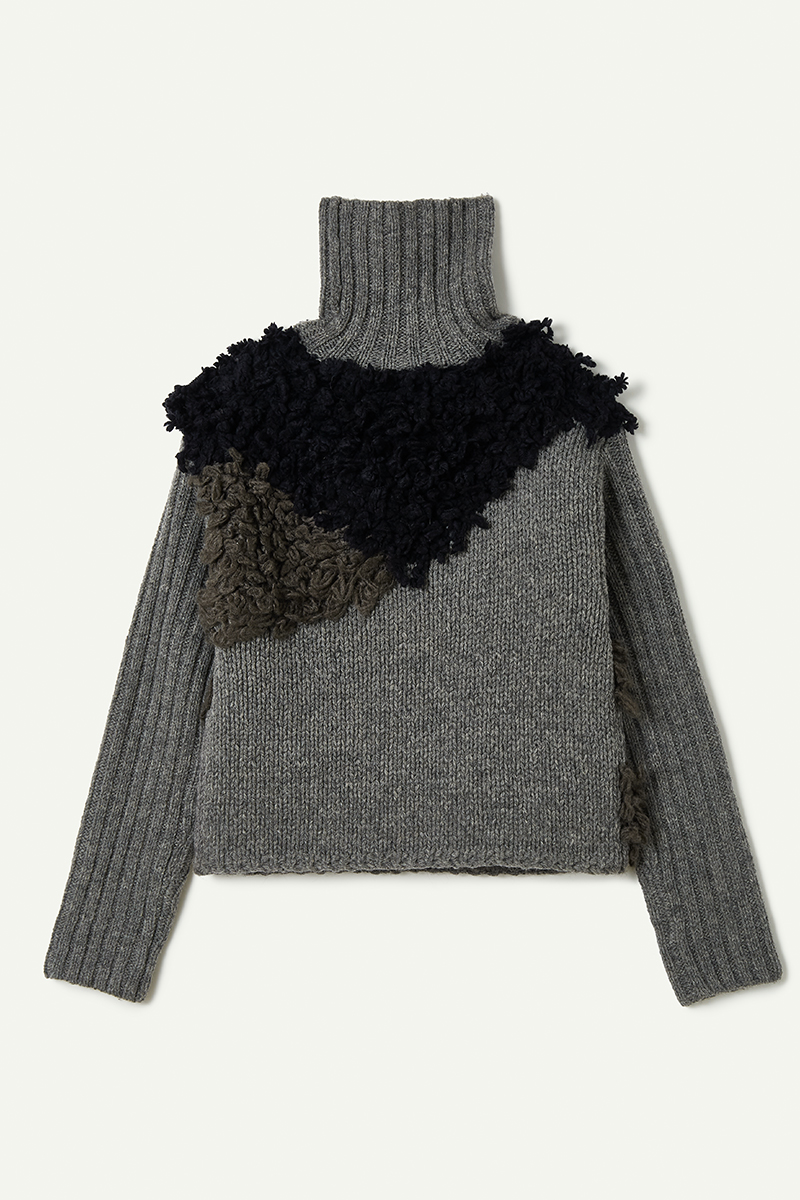 Mix Roop Sweater 詳細画像 Gray 2