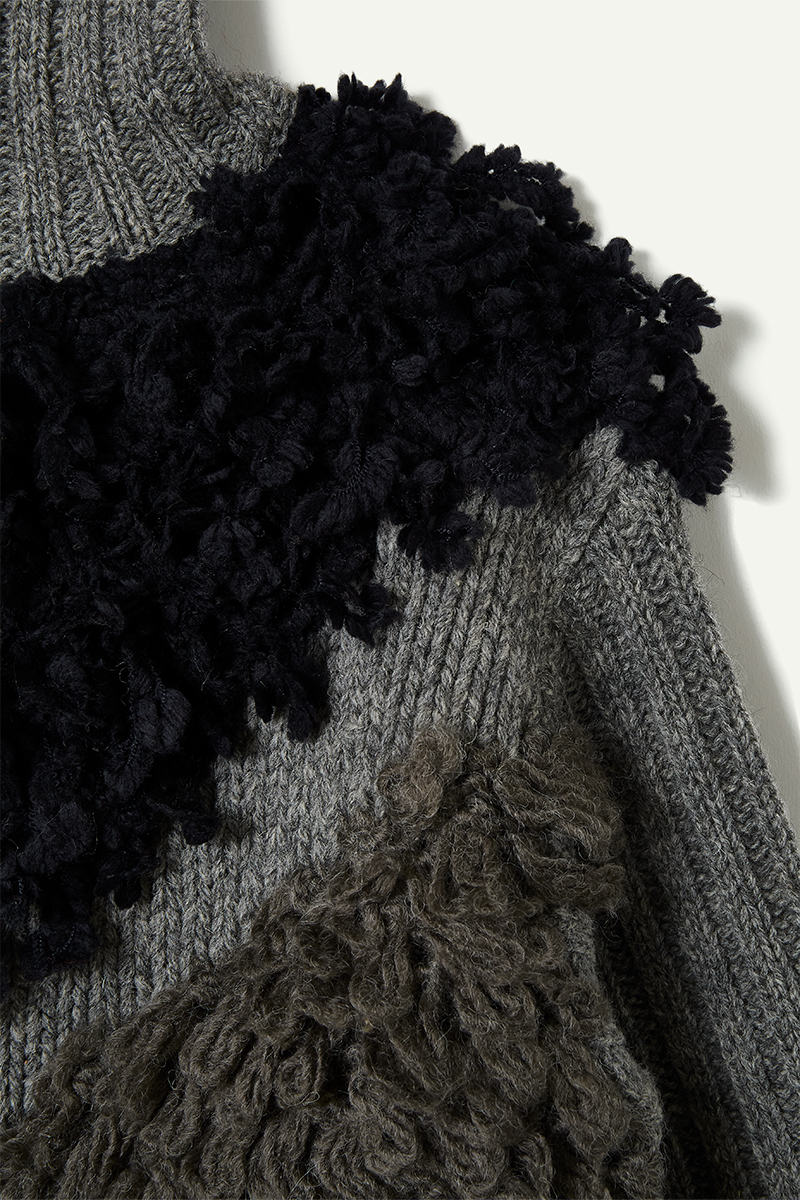 Mix Roop Sweater 詳細画像 Gray 3