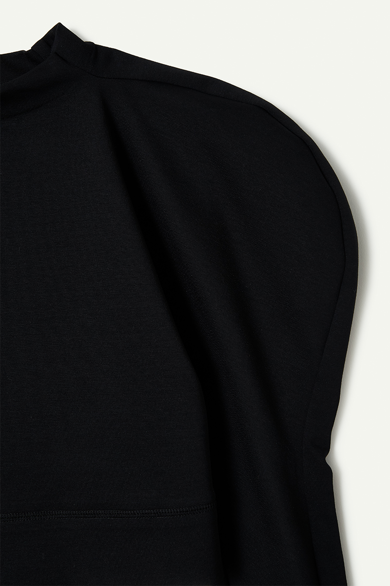 Balloon Shoulder Top 詳細画像 Black 3