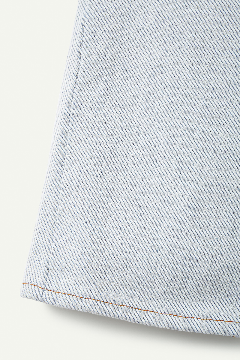 Upcycled Straight Denim  詳細画像 White 4