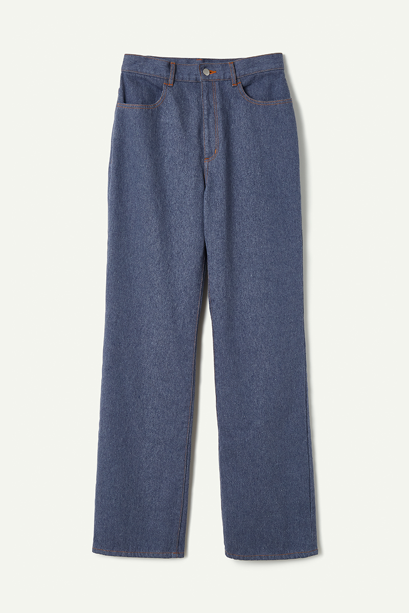Upcycled Straight Denim  詳細画像 Blue 1