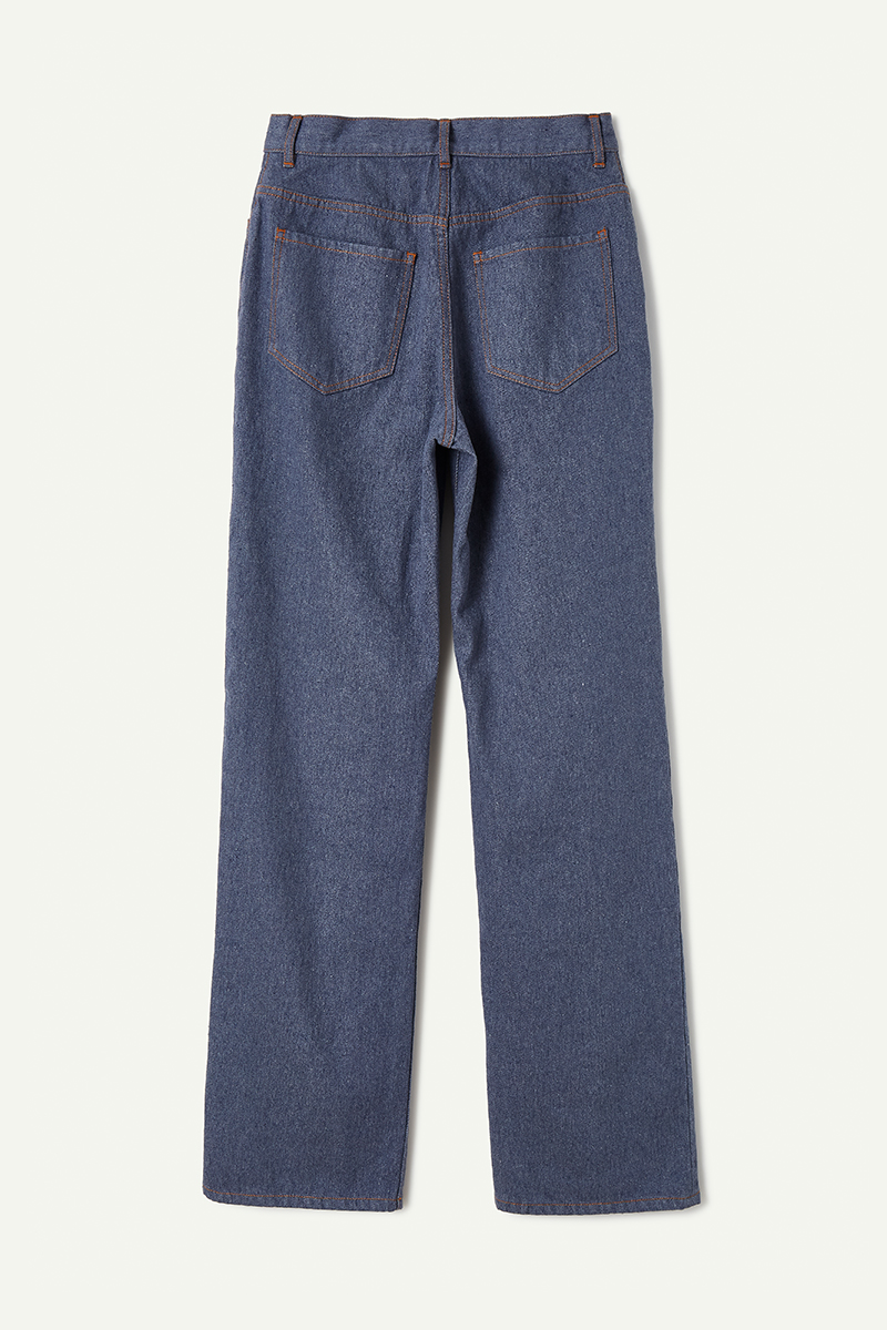 Upcycled Straight Denim  詳細画像 Blue 2
