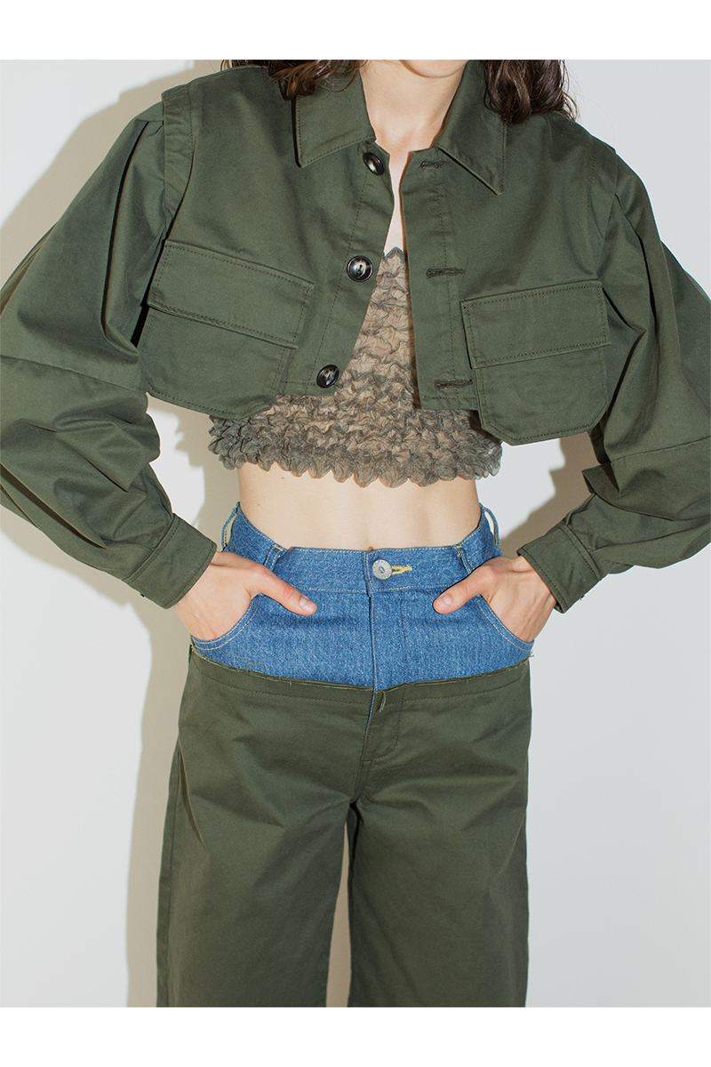 Short Shirts Jacket 詳細画像 Khaki 2