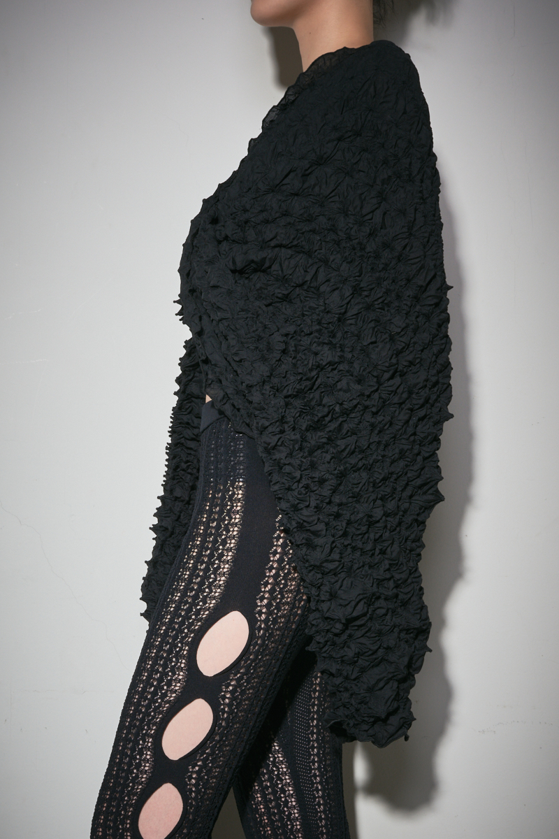 Kumo Shibori Twist Top 詳細画像 Black 5
