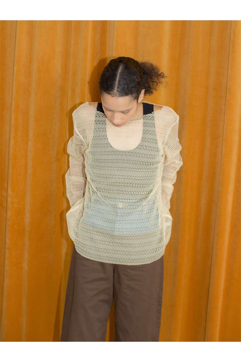 Mesh Top 詳細画像 Beige 1