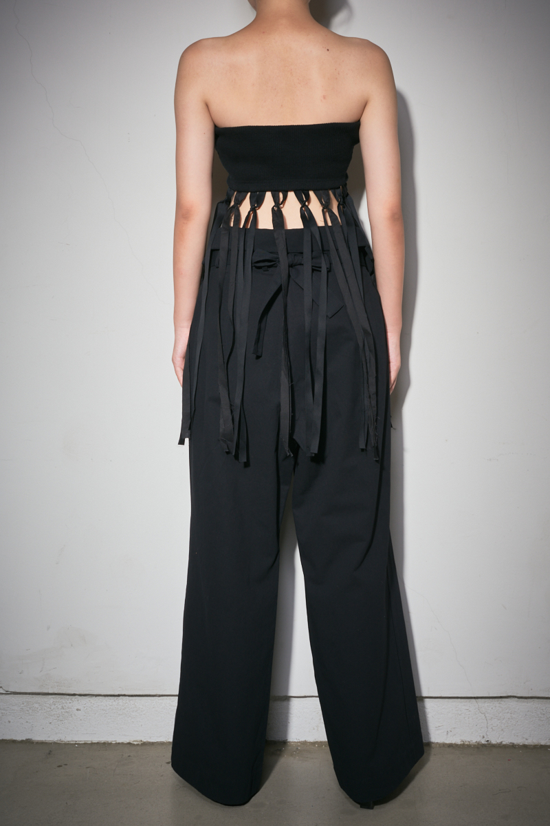 Wrap Trousers 詳細画像 Black 5