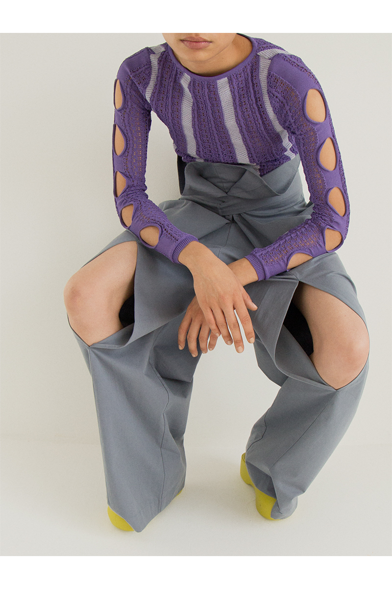 Wrap Trousers 詳細画像 Saxe 2
