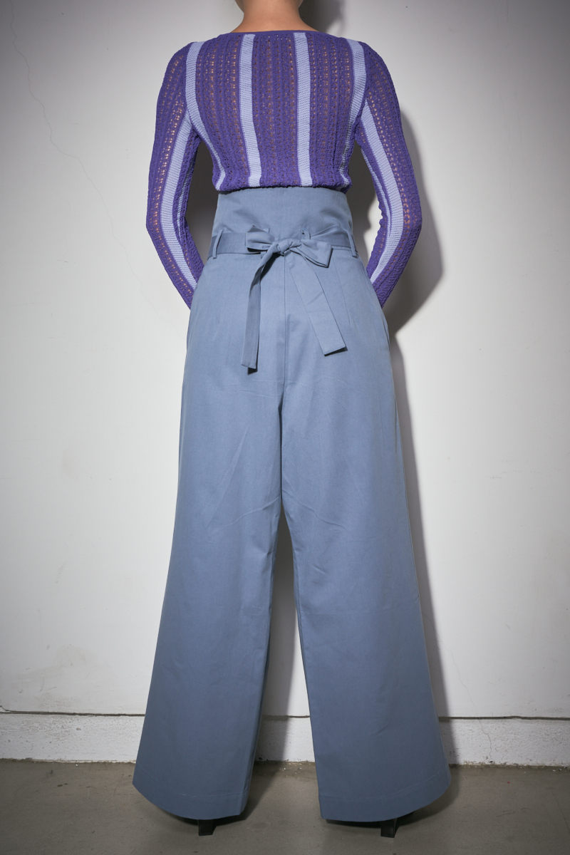 Wrap Trousers 詳細画像 Saxe 4