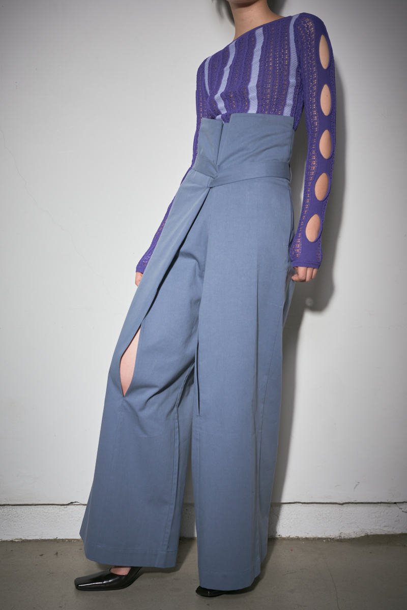 Wrap Trousers 詳細画像 Saxe 5