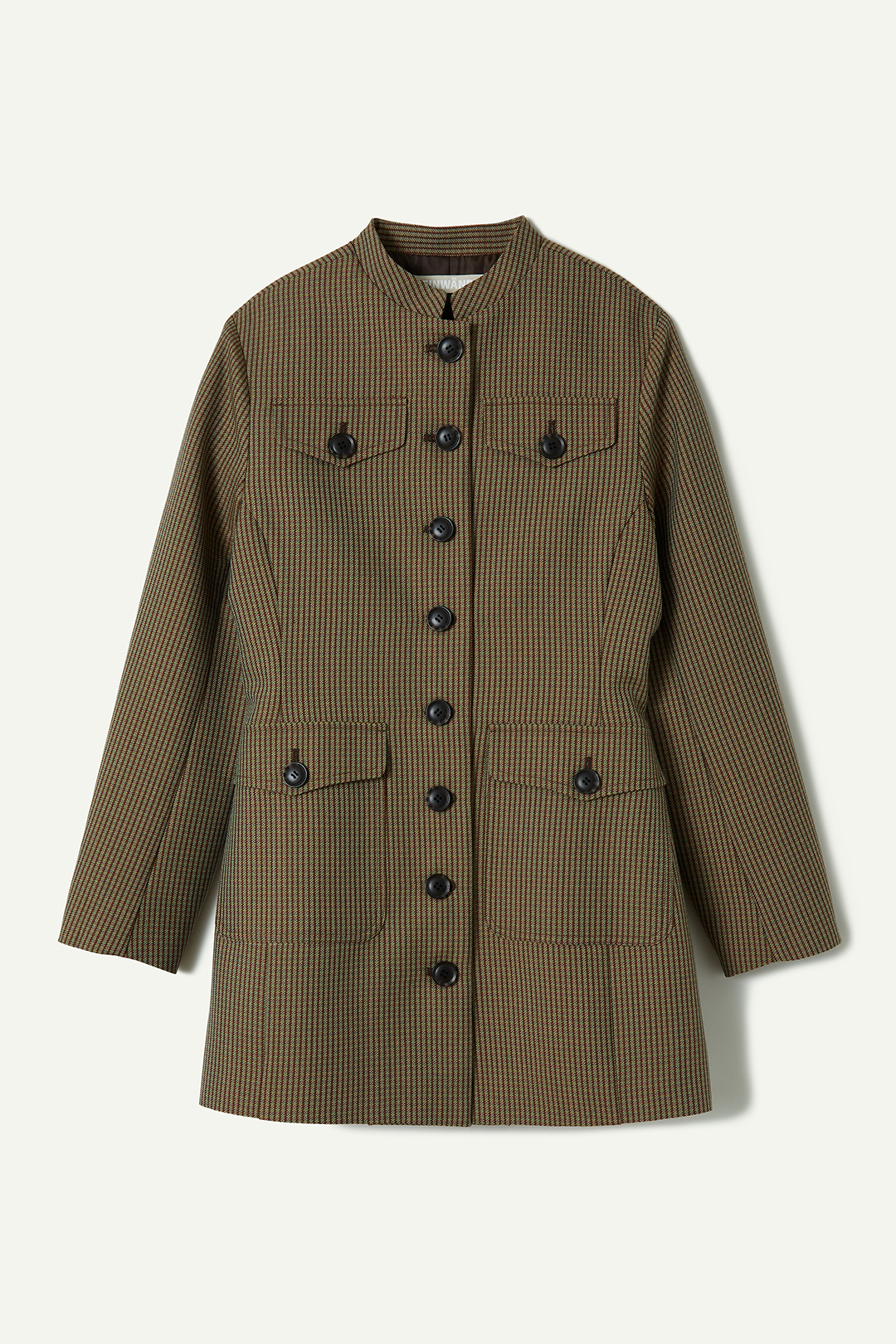 Stand Collar Jacket 詳細画像 Khaki 1
