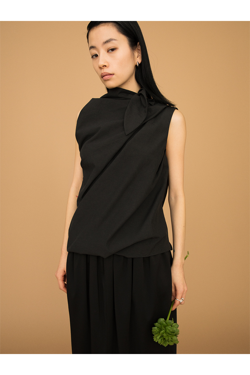 Asymmetry Top 詳細画像 Black 1
