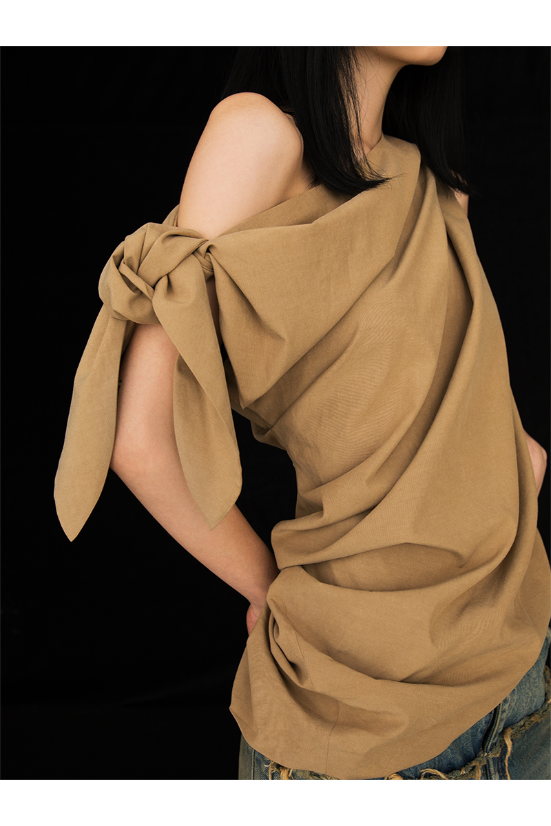 Asymmetry Top 詳細画像 Beige 1
