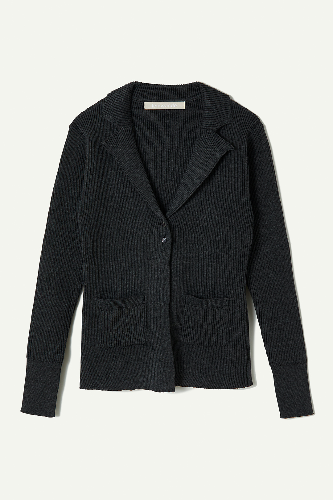 Knitted Shirt Cardigan 詳細画像 Gray 1