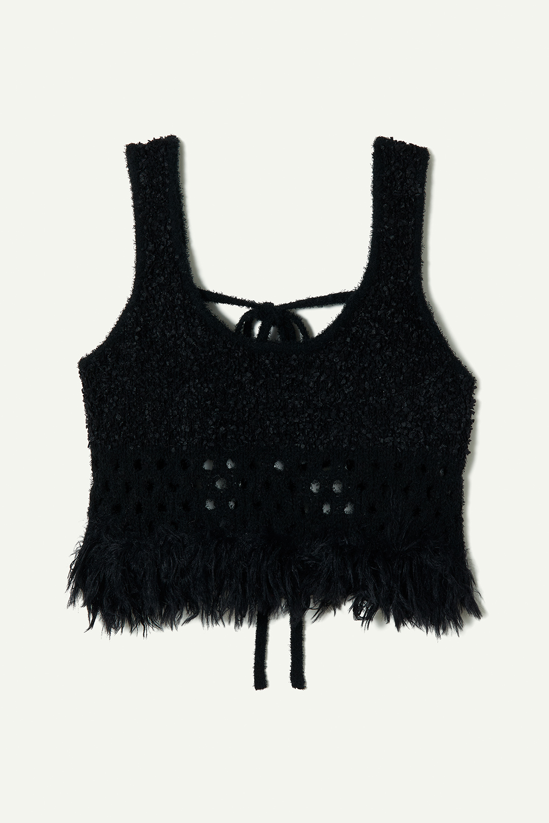 Fringe Knit Tank Top