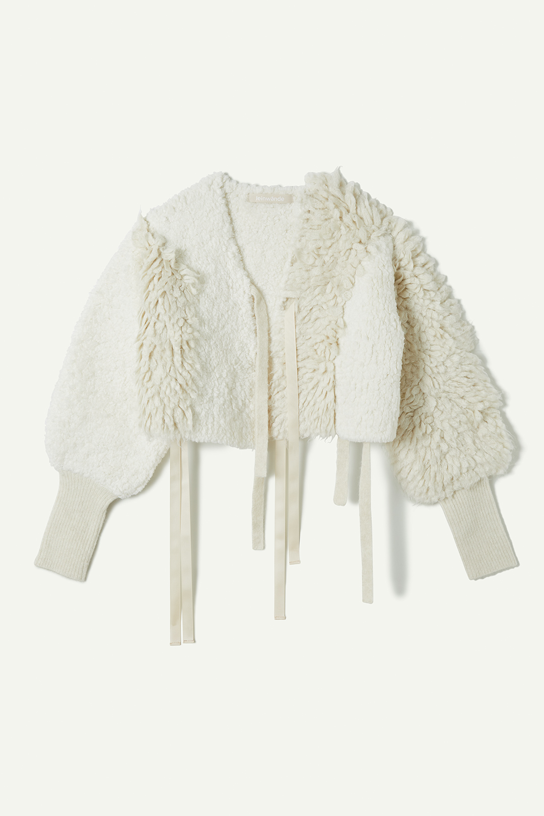 Loop Combination Cardigan 詳細画像 White 3