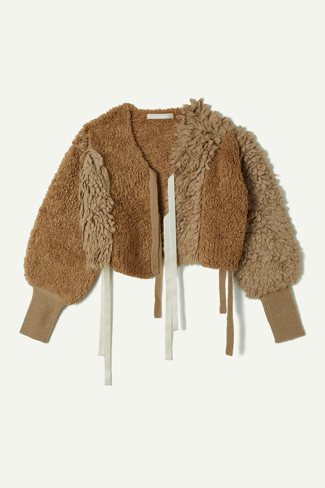 Loop Combination Cardigan 詳細画像 Brown 3