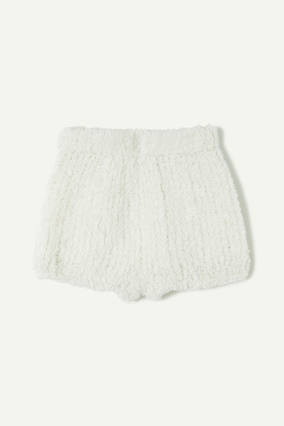 Boa Hand Knitted Shorts 詳細画像 White 1