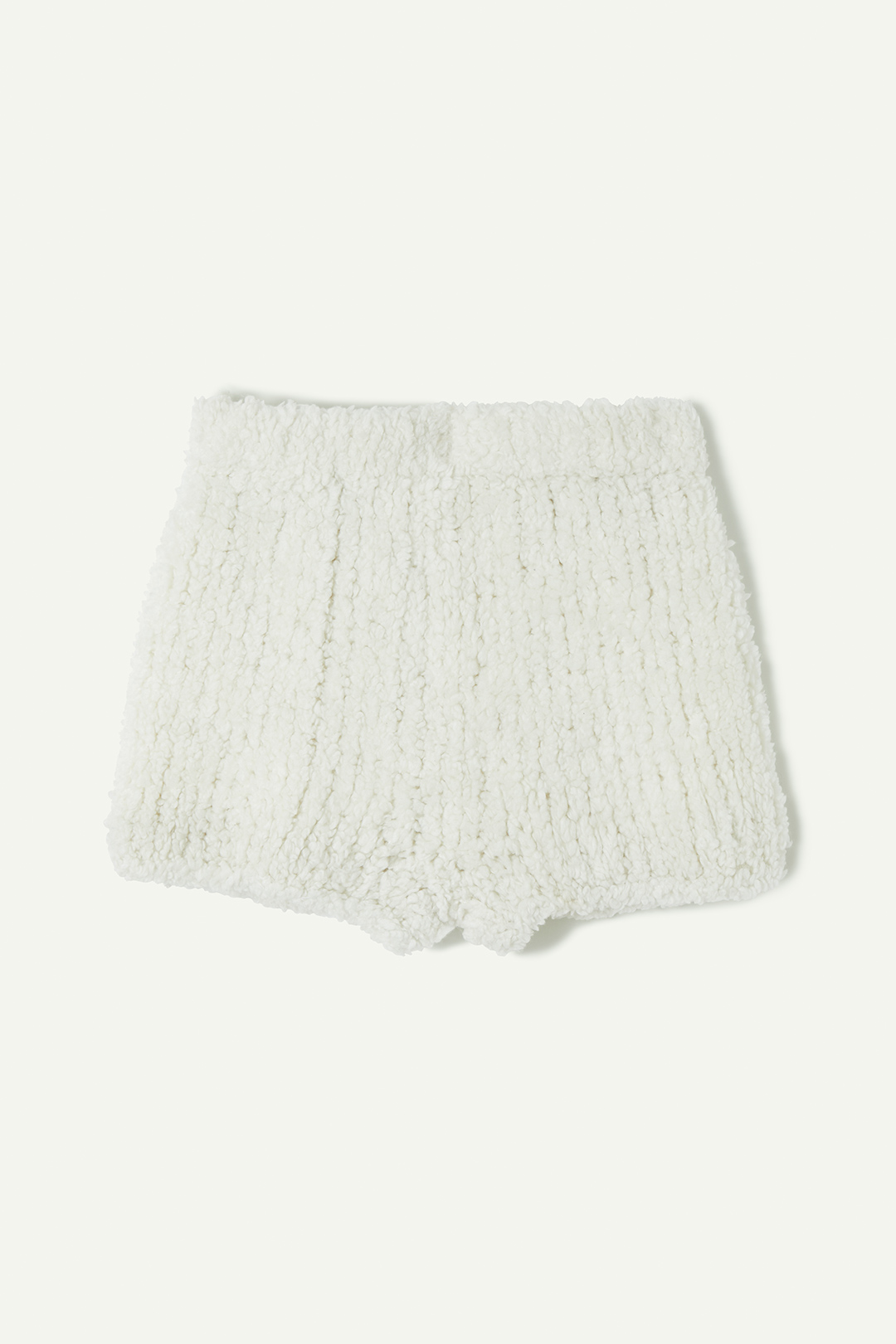 Boa Hand Knitted Shorts 詳細画像 White 2