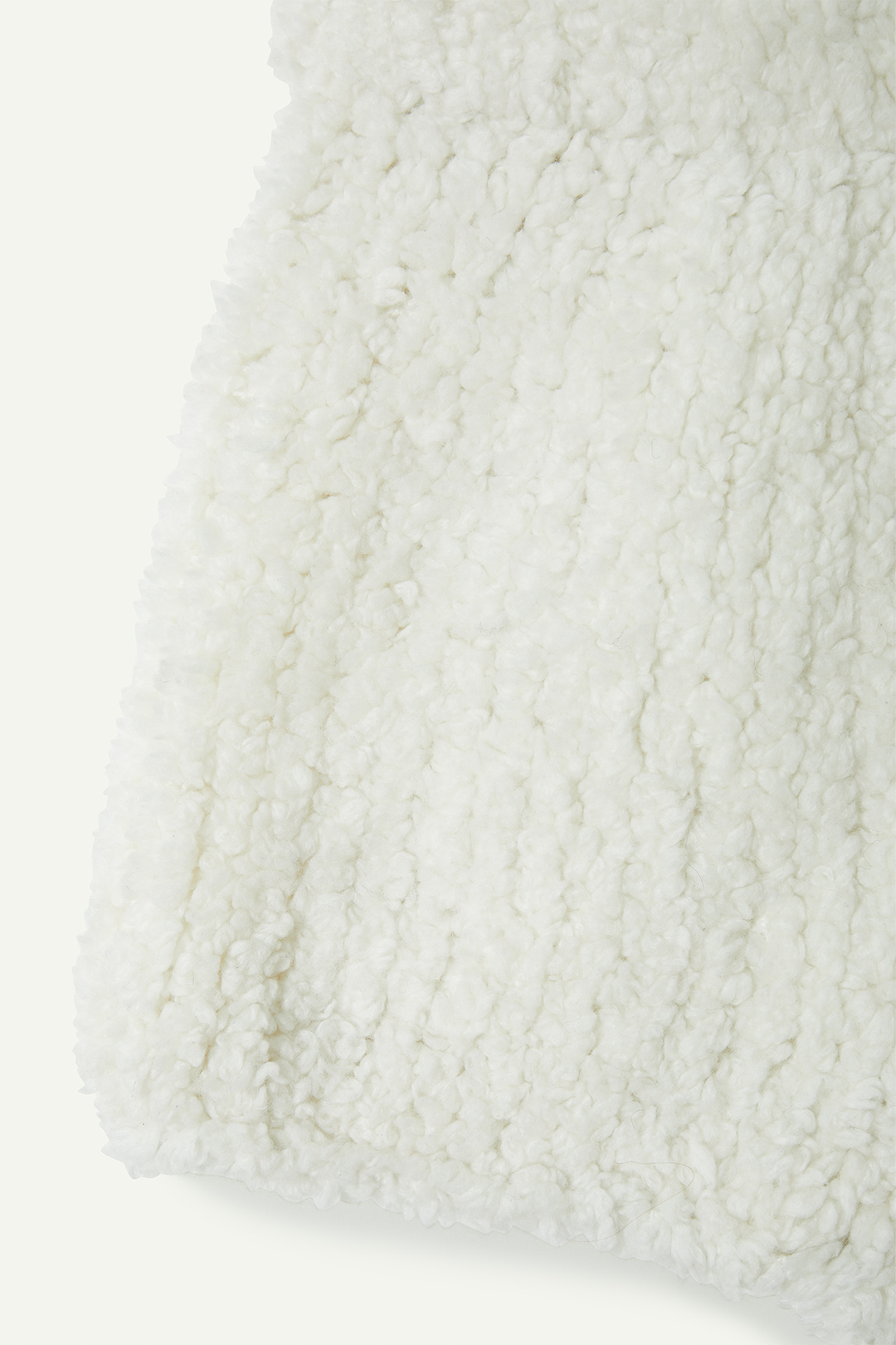 Boa Hand Knitted Shorts 詳細画像 White 3