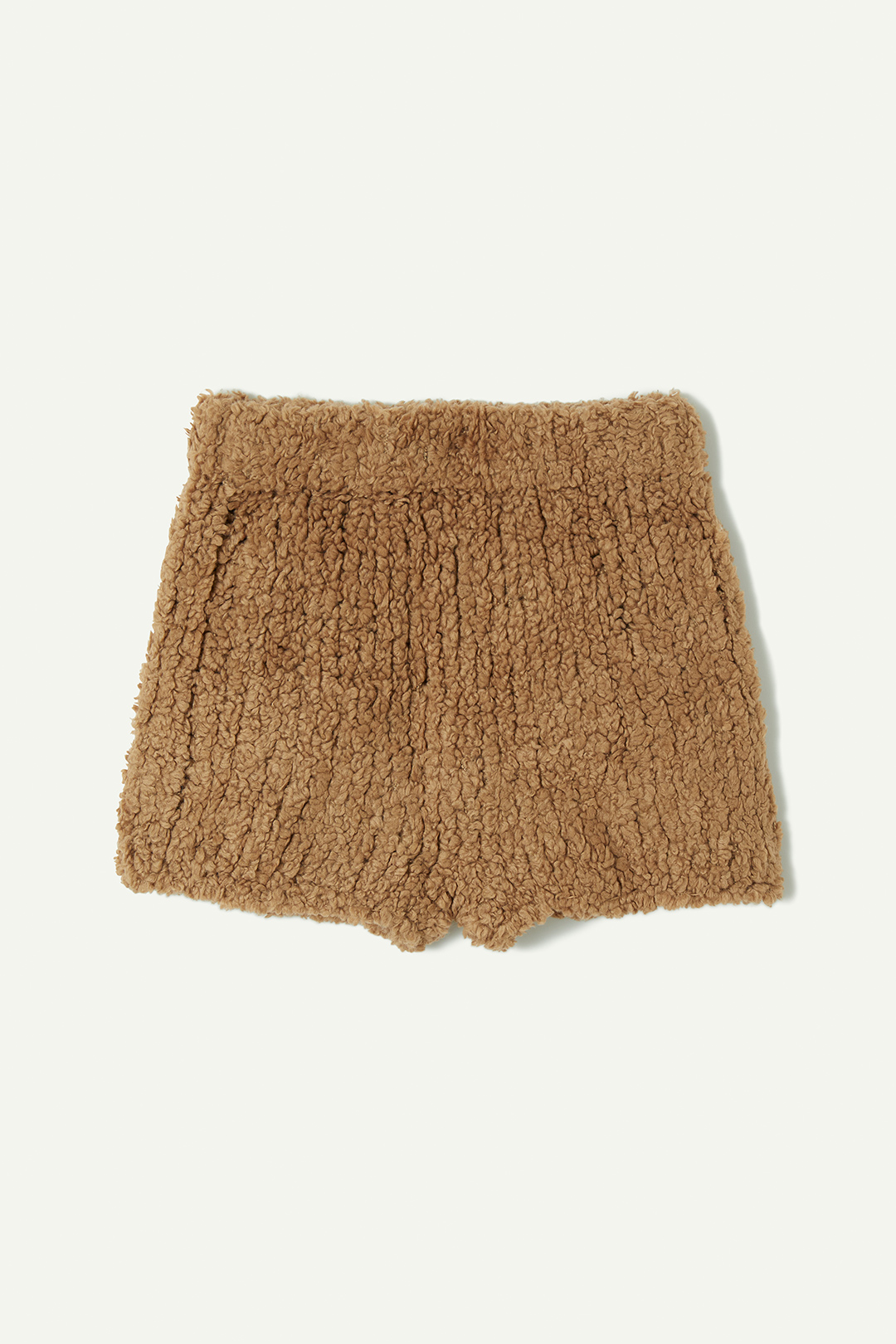 Boa Hand Knitted Shorts 詳細画像 Brown 1