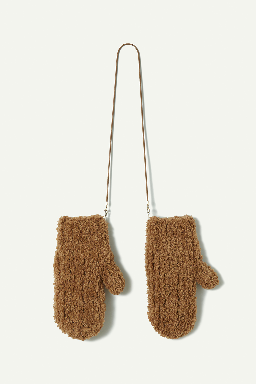 Boa Hand Knitted Mittens