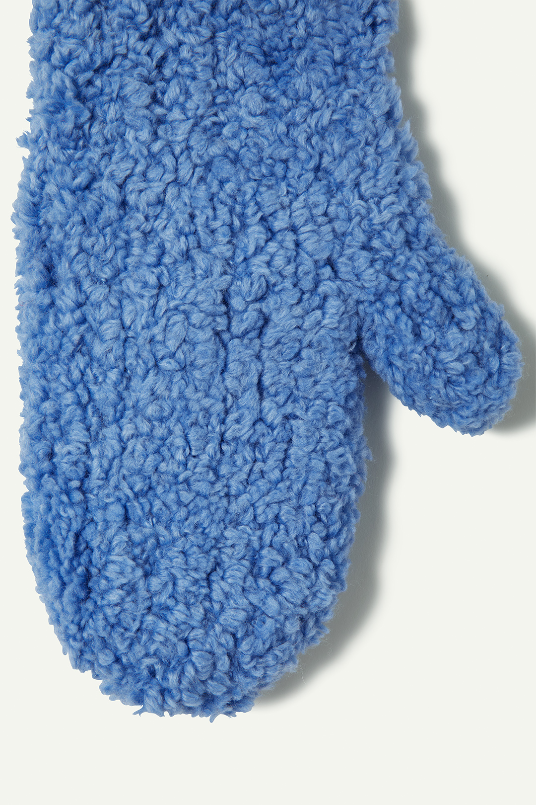 Boa Hand Knitted Mittens 詳細画像 Blue 3