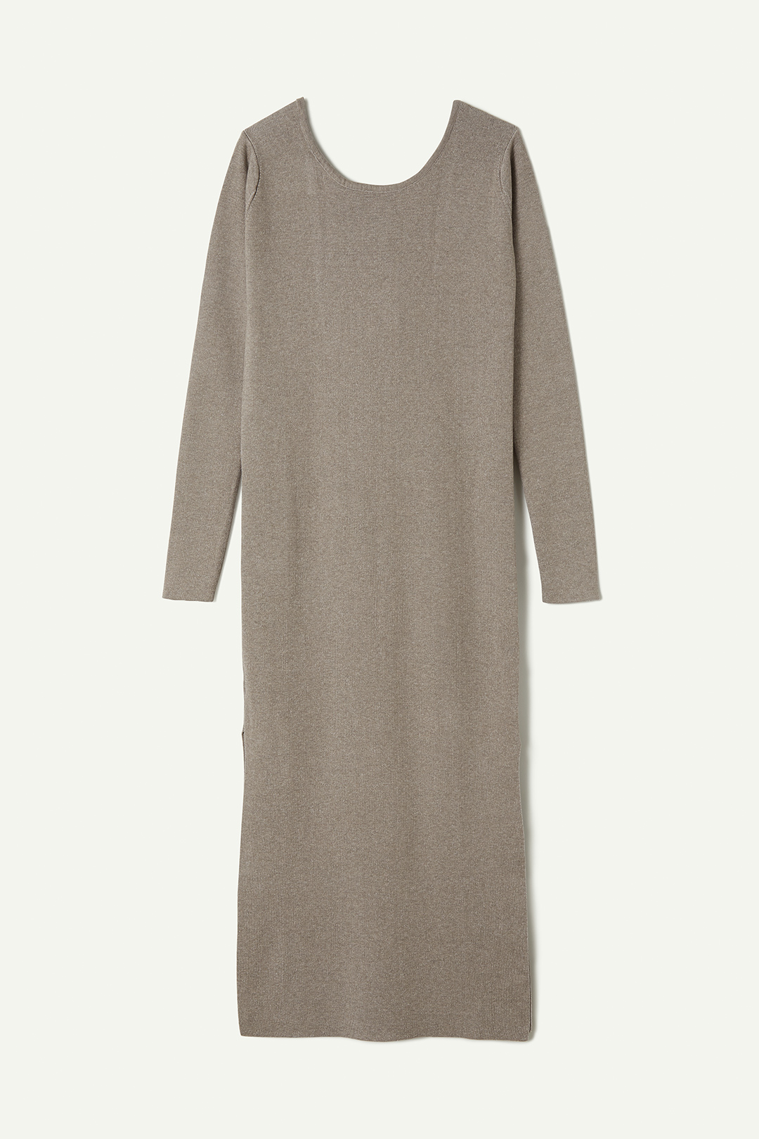Belted Knit Dress 詳細画像 Beige 1