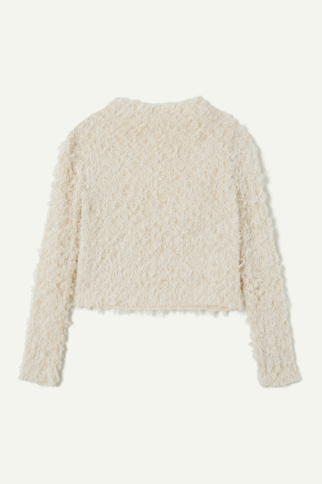 Pleats Shaggy Top