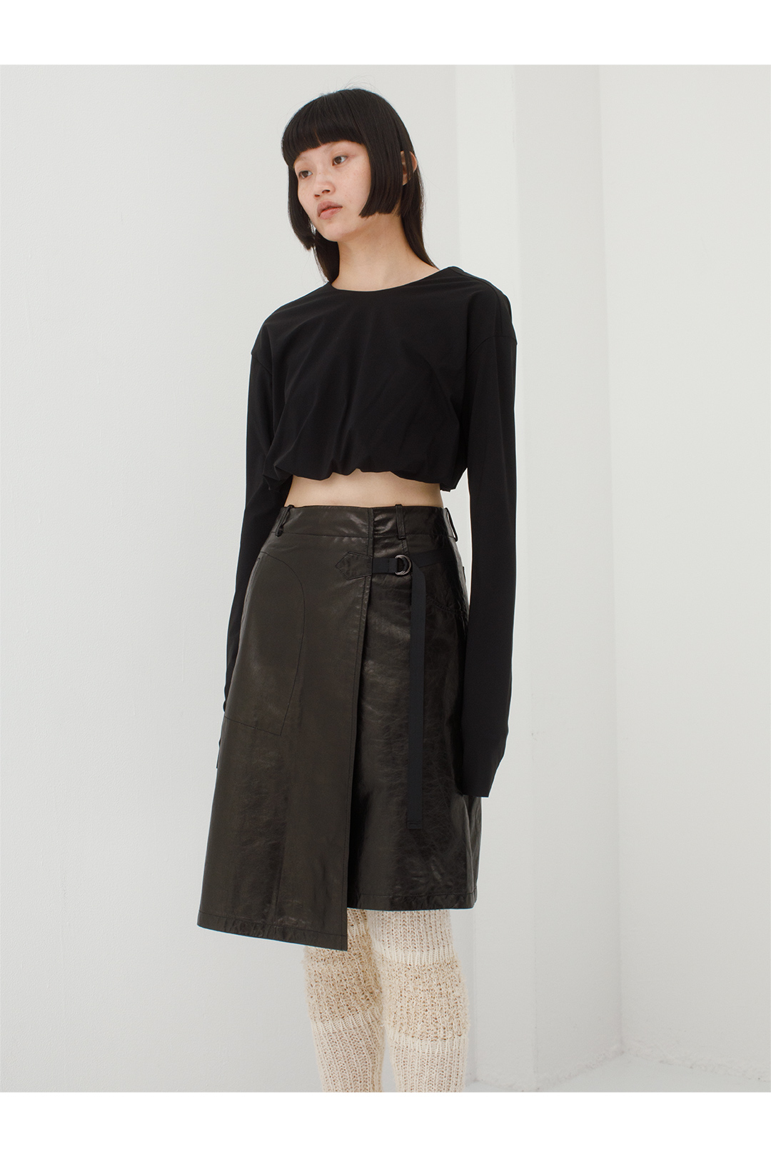 Balloon Long T-Shirts 詳細画像 Black 1