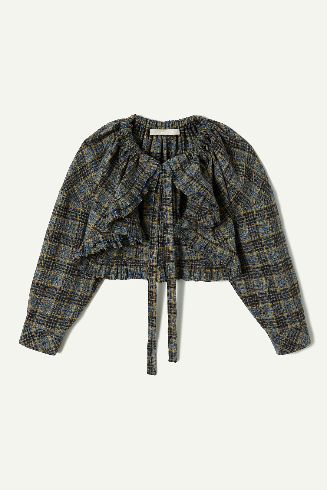 Tie Check Shirt 詳細画像 Gray 1