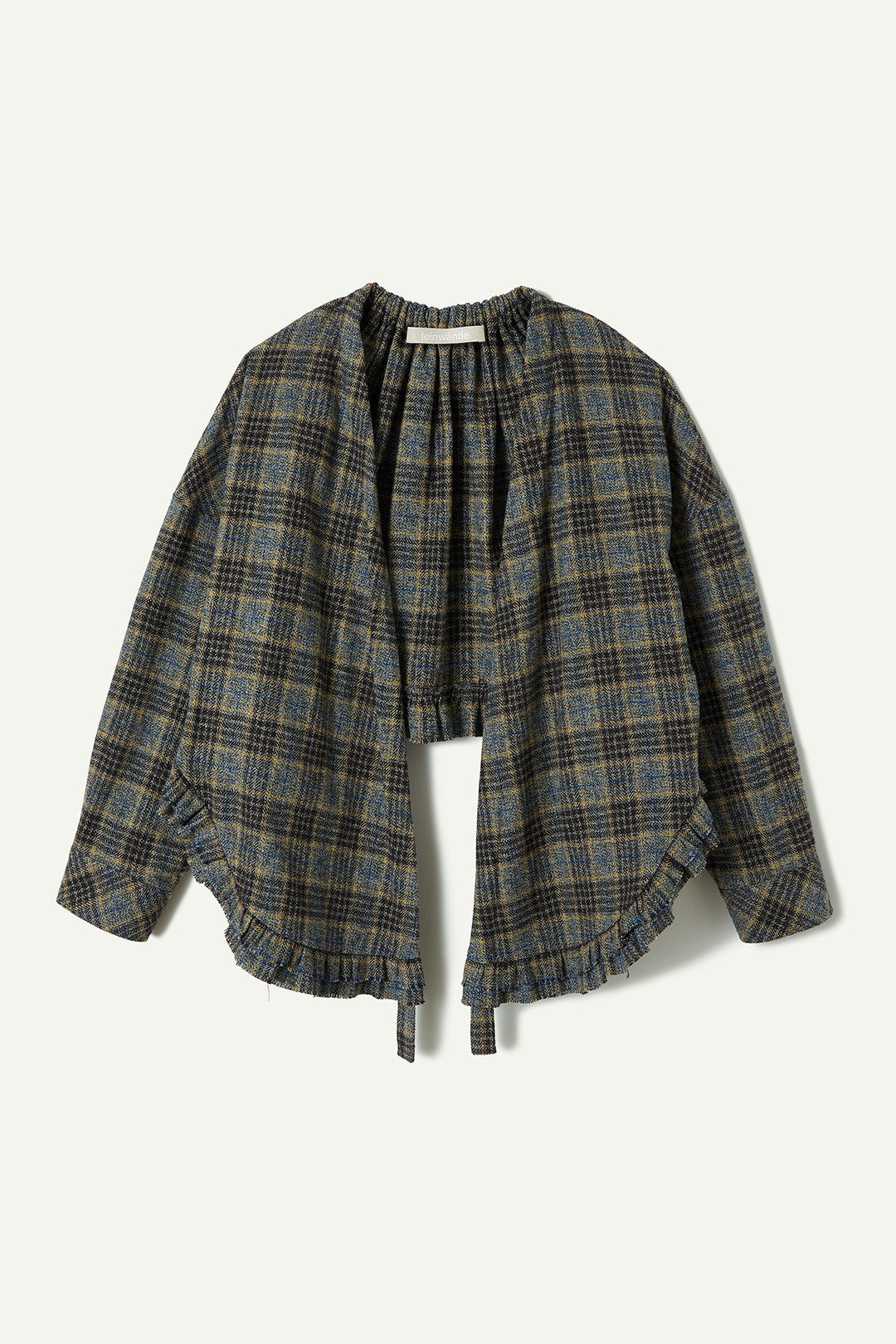 Tie Check Shirt 詳細画像 Gray 3
