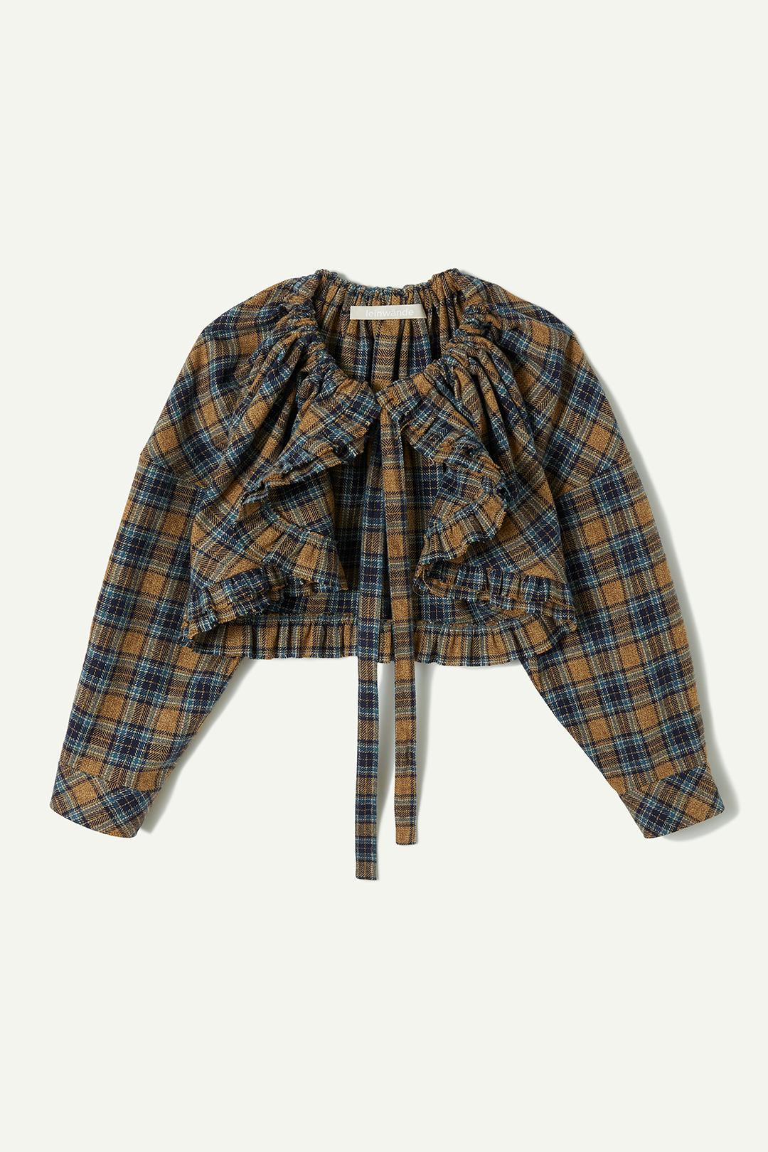 Tie Check Shirt 詳細画像 Yellow 1
