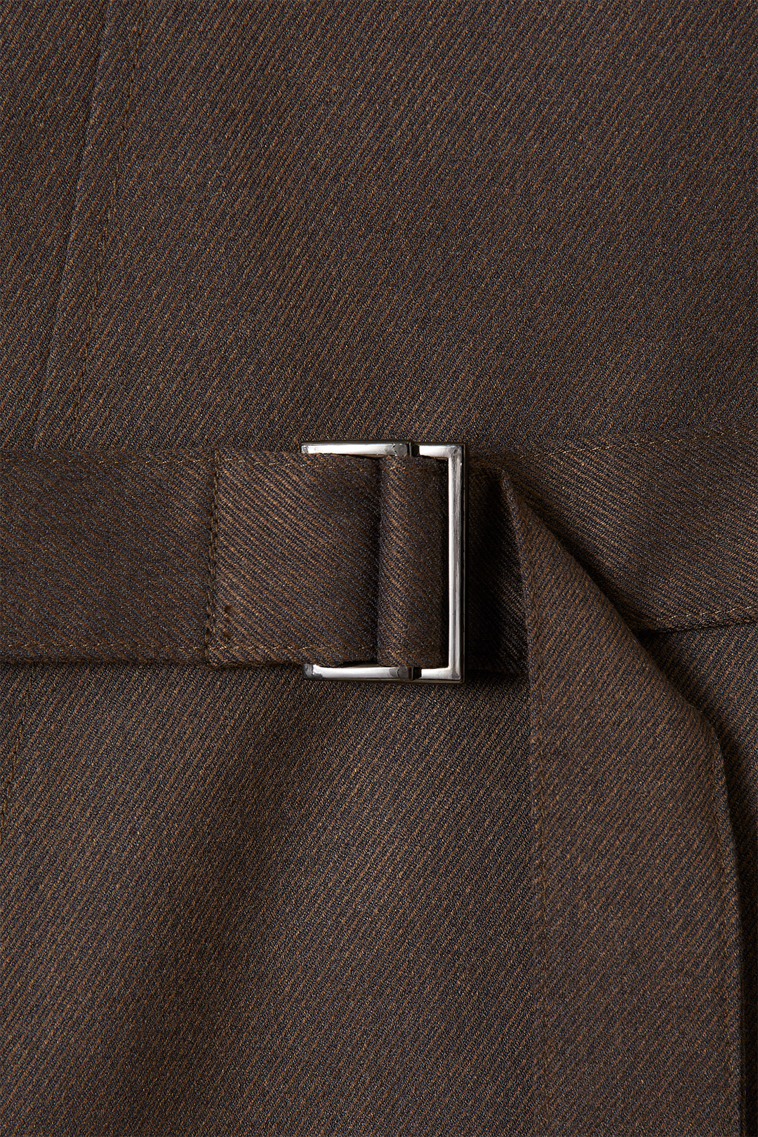 Military Front Zip Vest 詳細画像 Brown 4