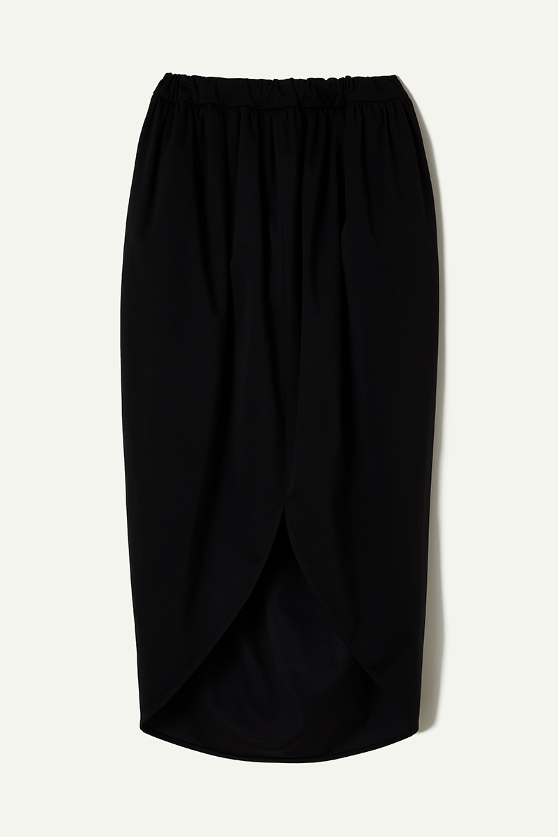 Balloon Slit Skirt 詳細画像 Black 1