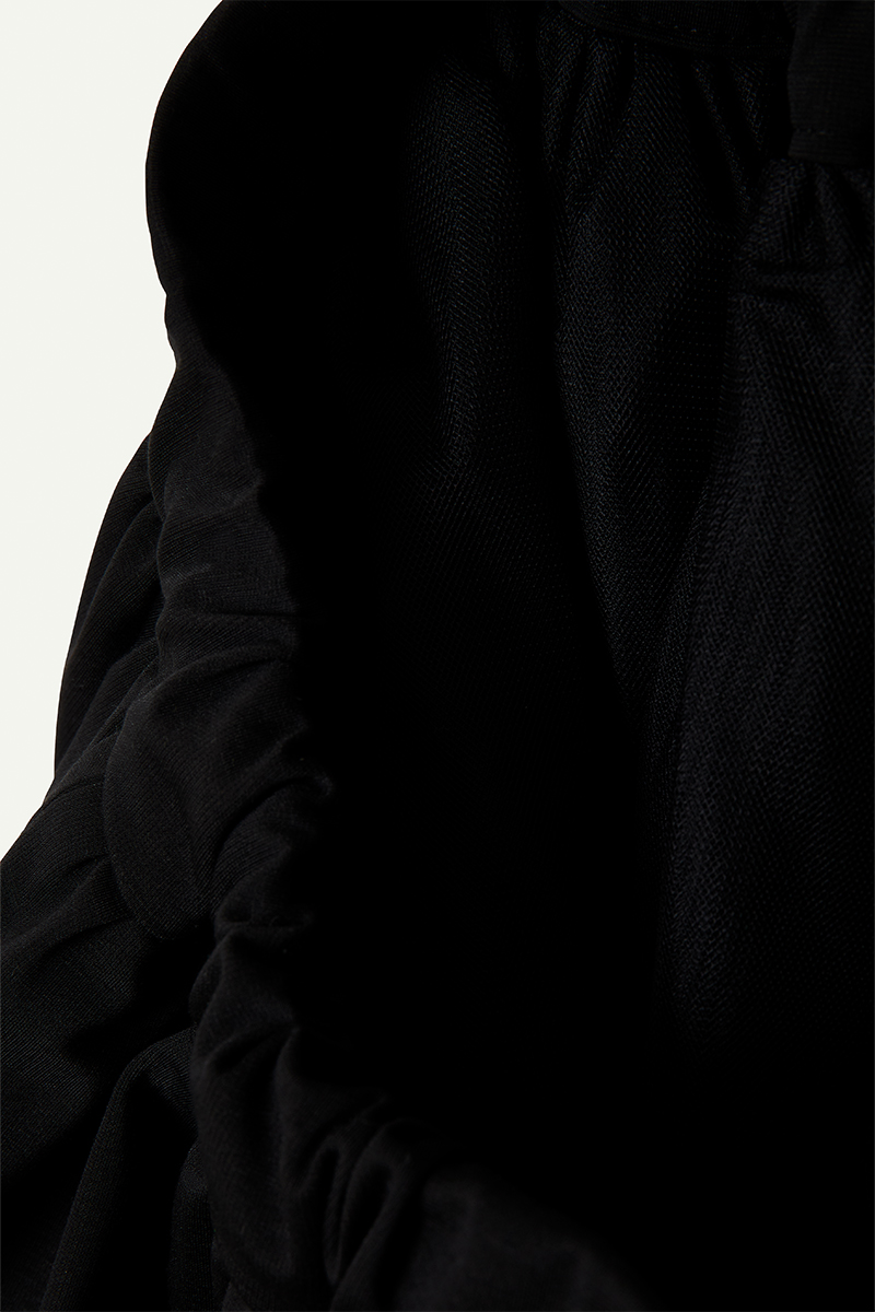Balloon Slit Skirt 詳細画像 Black 3