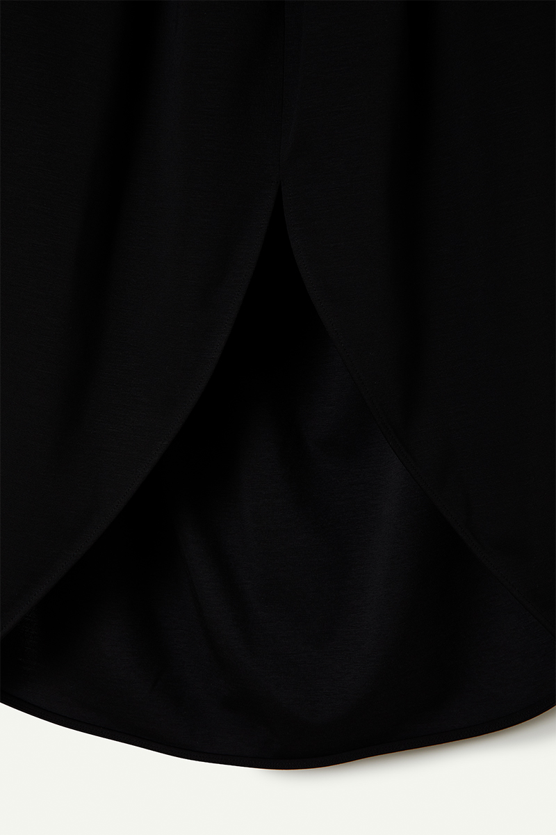 Balloon Slit Skirt 詳細画像 Black 4
