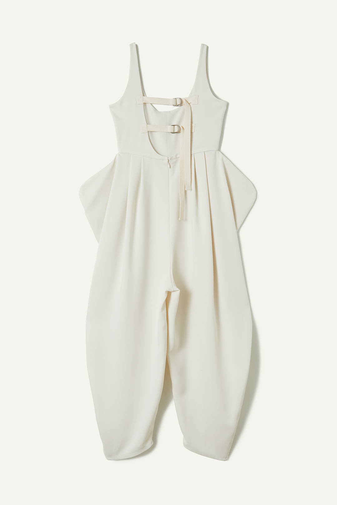 Belted Jumpsuits 詳細画像 White 2