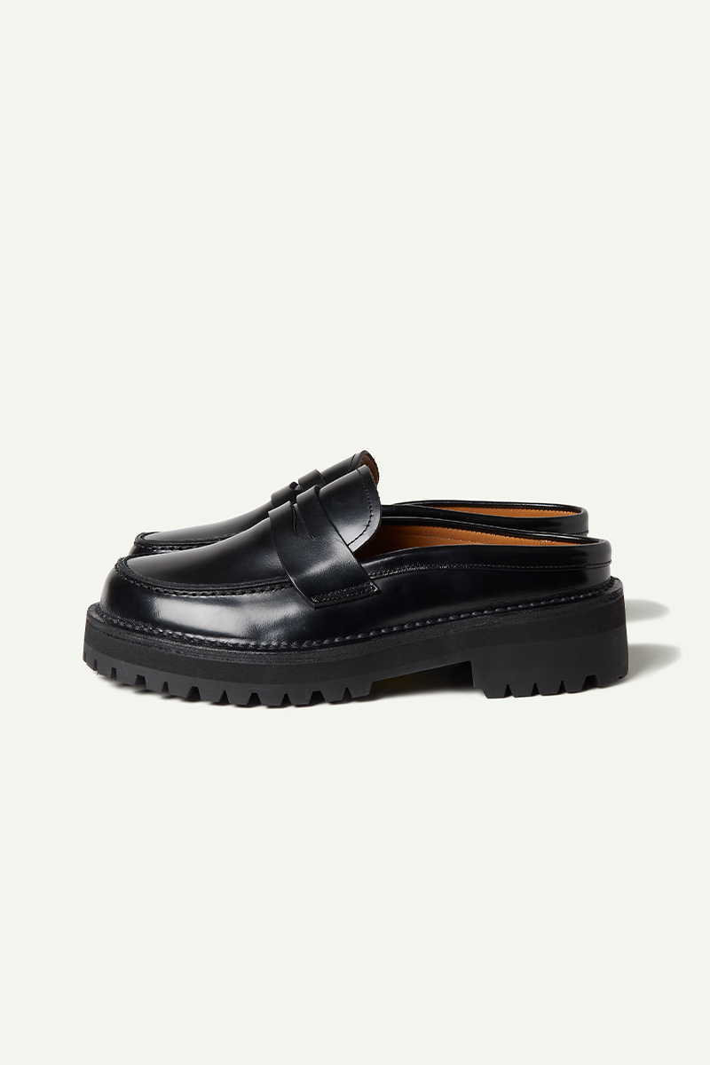 Regal Leather Slip-On Loafers 詳細画像 Black 4