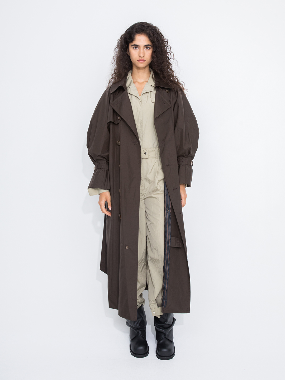 Trench Rain Coat 詳細画像 Brown 1