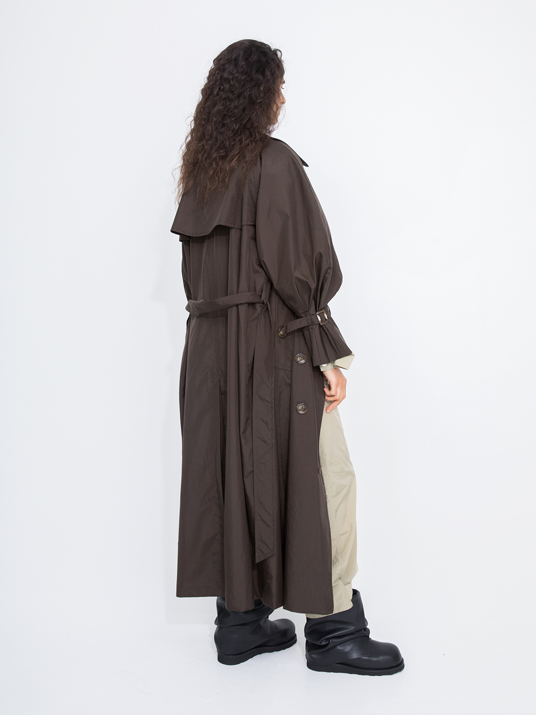 Trench Rain Coat 詳細画像 Brown 2