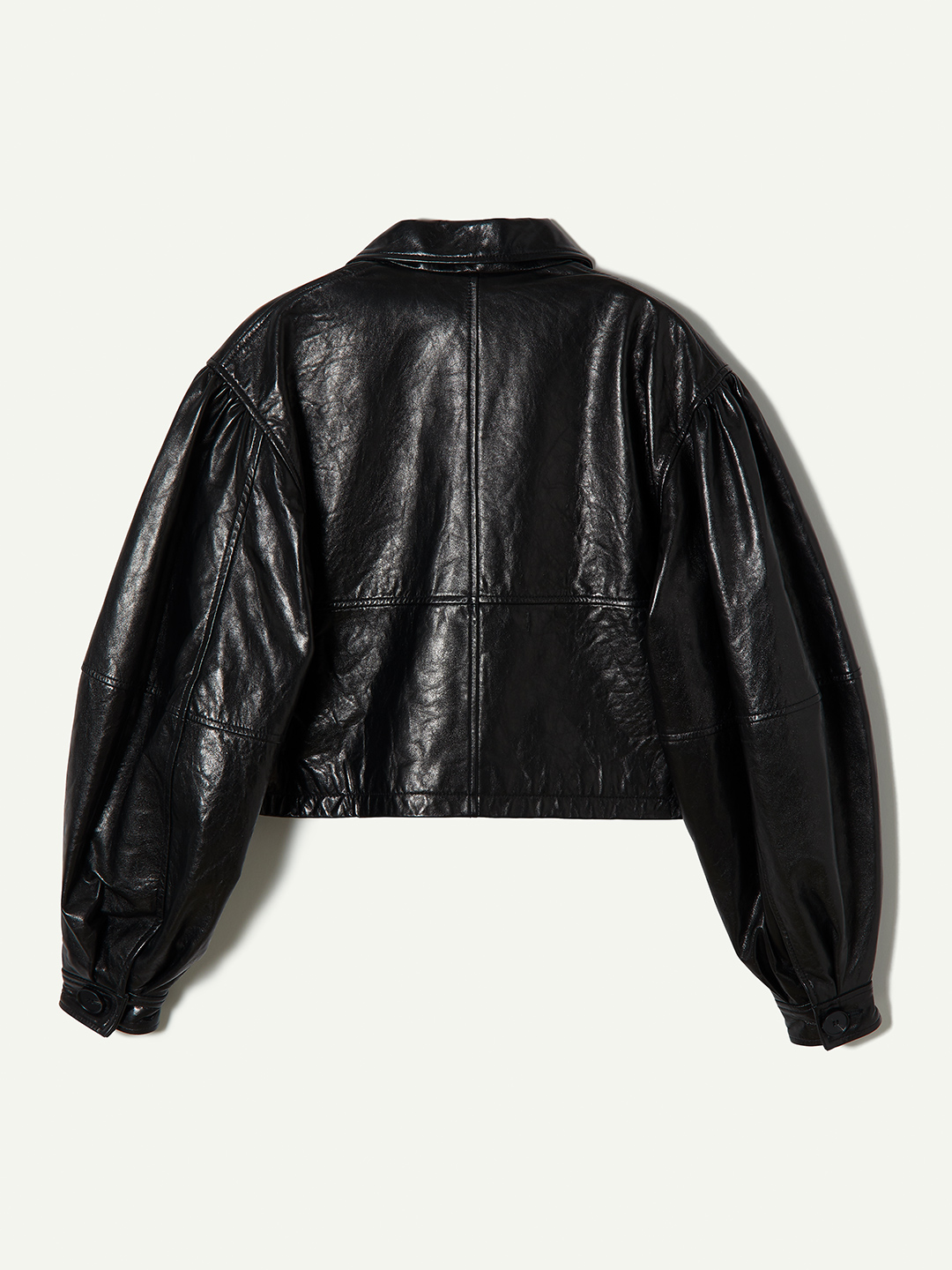 Leather Shirts Jacket 詳細画像 Black 2
