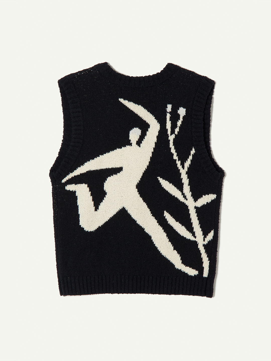 Eniko Katalin Dance in the Forest Knitted Top 詳細画像 Black 2