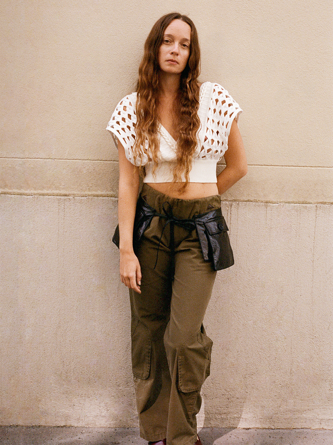 Braid Knitted Top