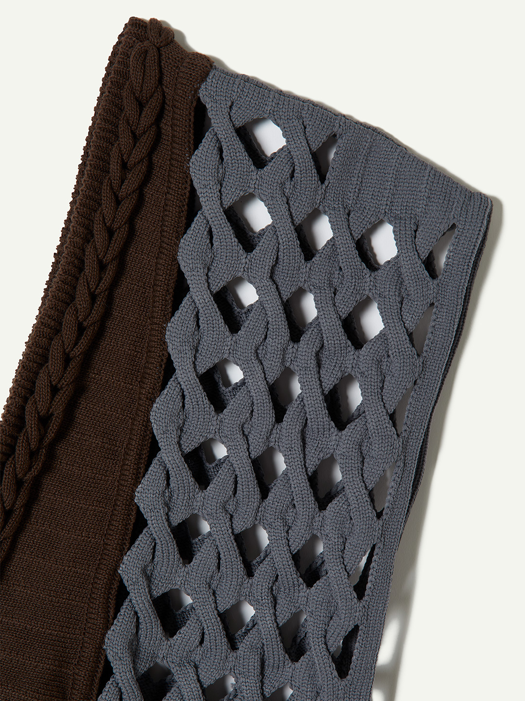 Braid Knitted Top 詳細画像 Blue 3