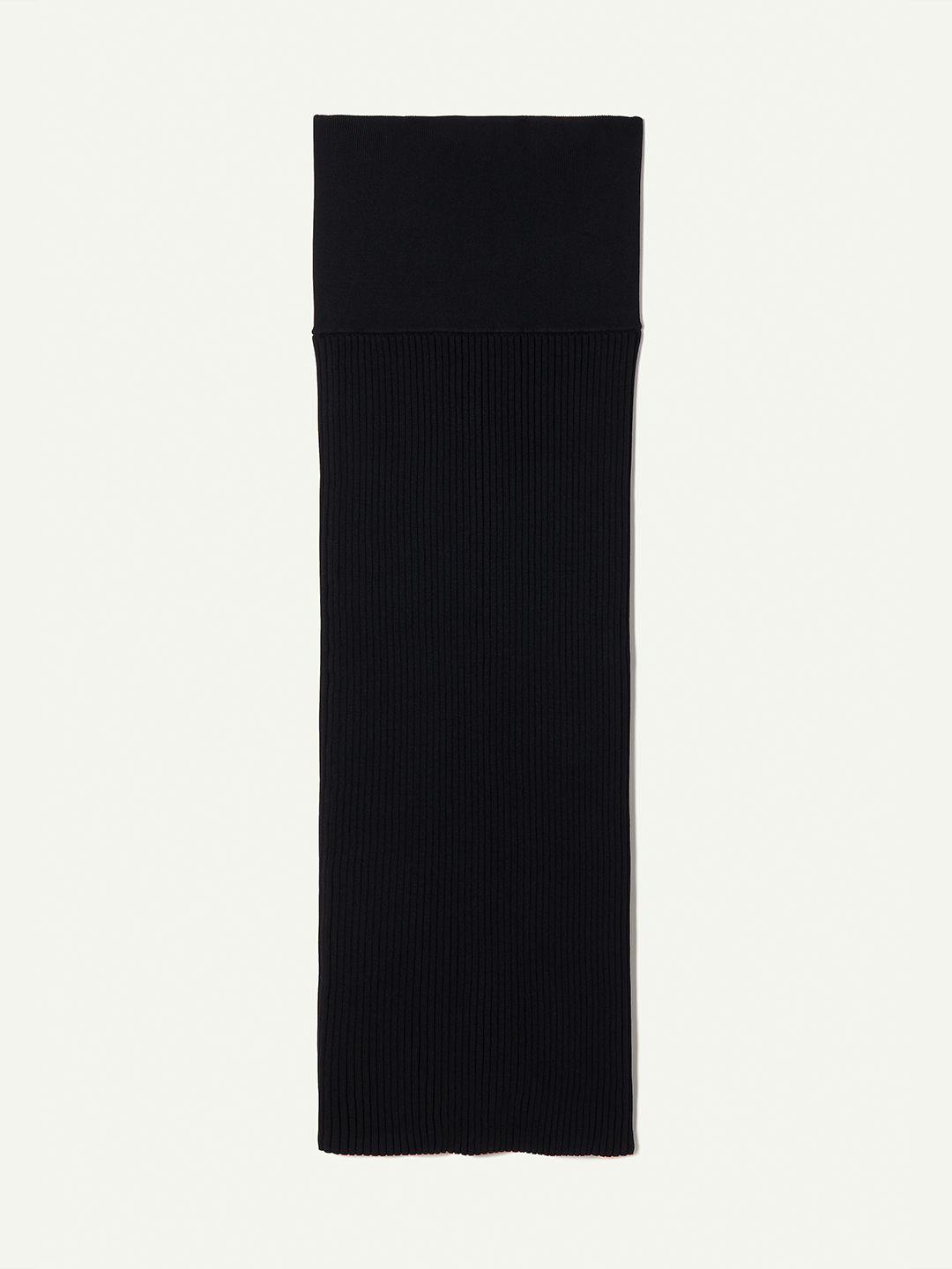 Washable Rib Knit Skirt