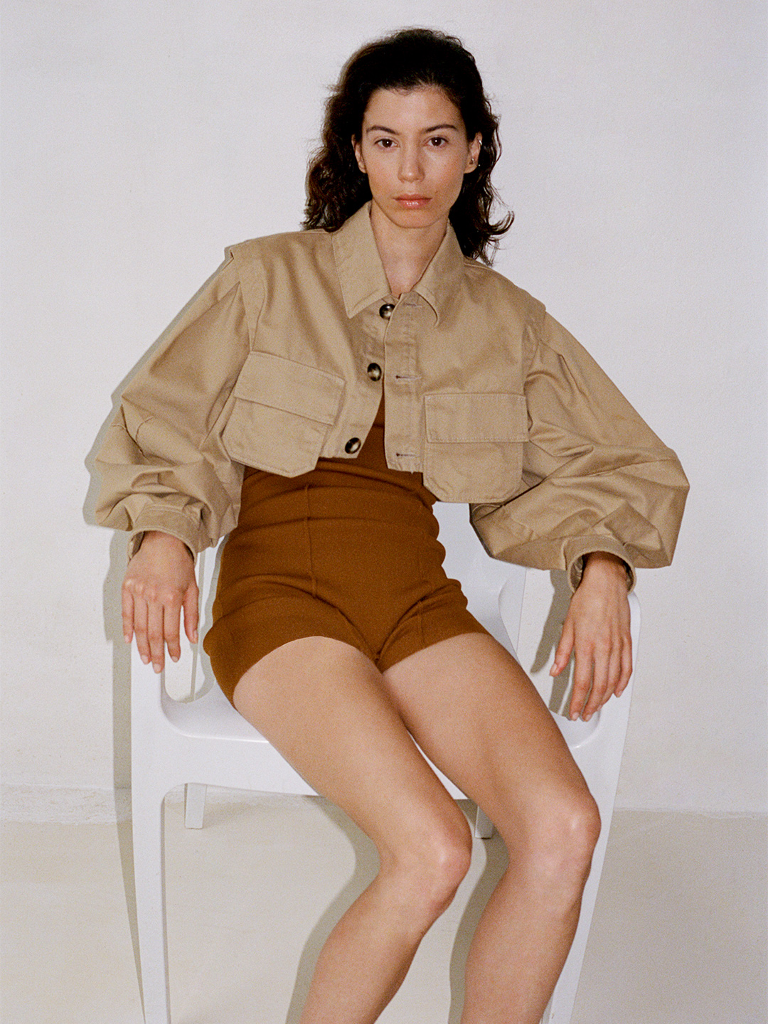 Knitted Beach Suits 詳細画像 Brown 2