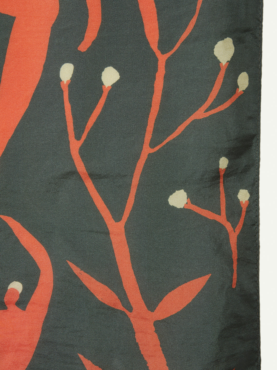 Eniko Katalin Dancing Forest Silk Scarf 詳細画像 Green 2