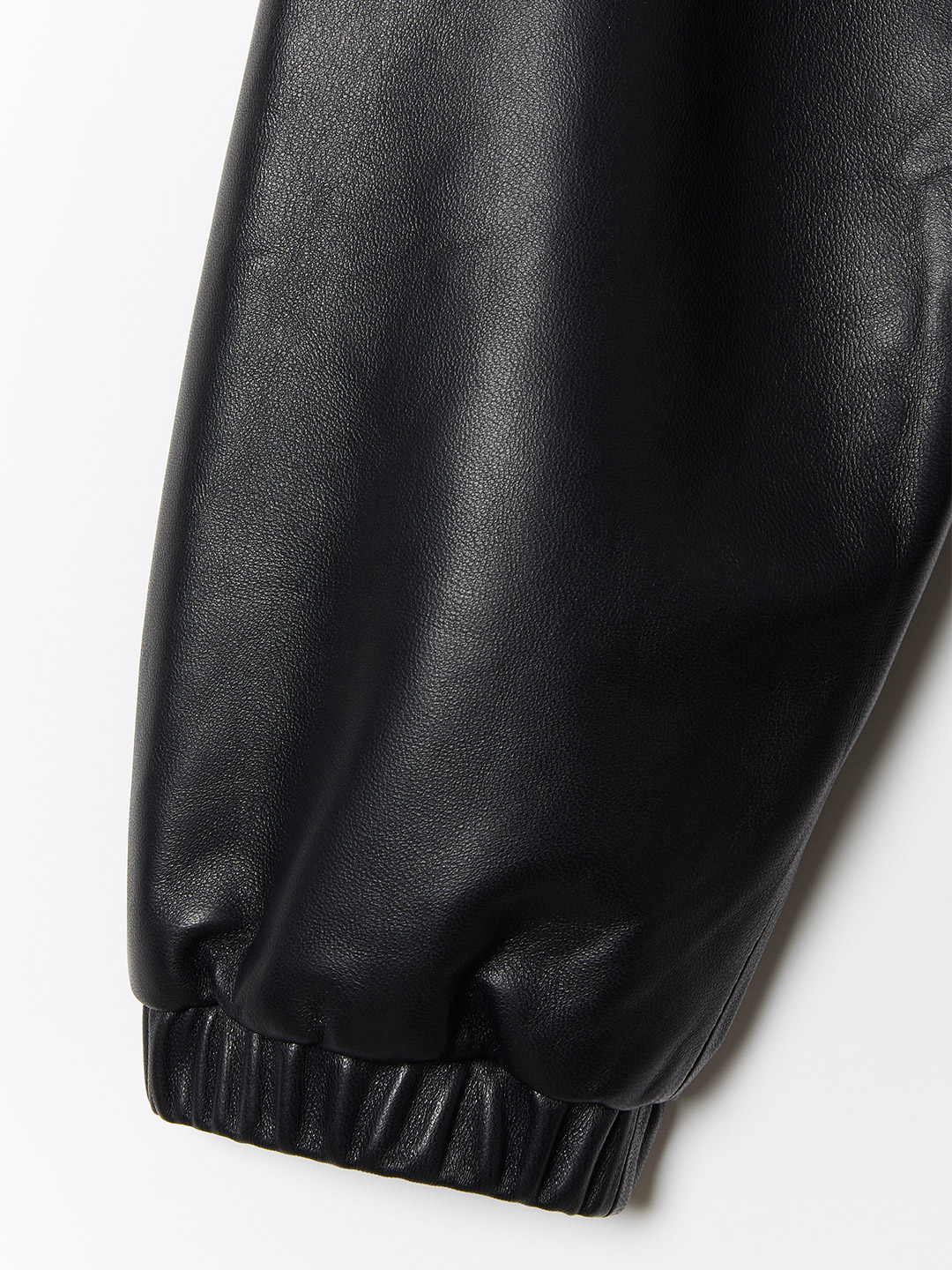 Gather Lamb Skin Blouson 詳細画像 Black 4