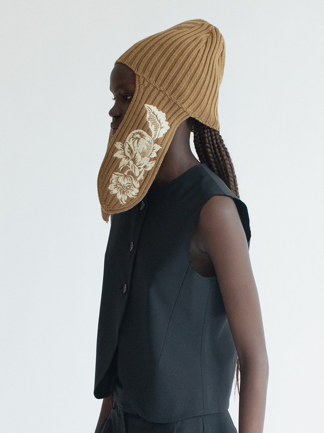 Botanical Wool Cap 詳細画像 Orange 1