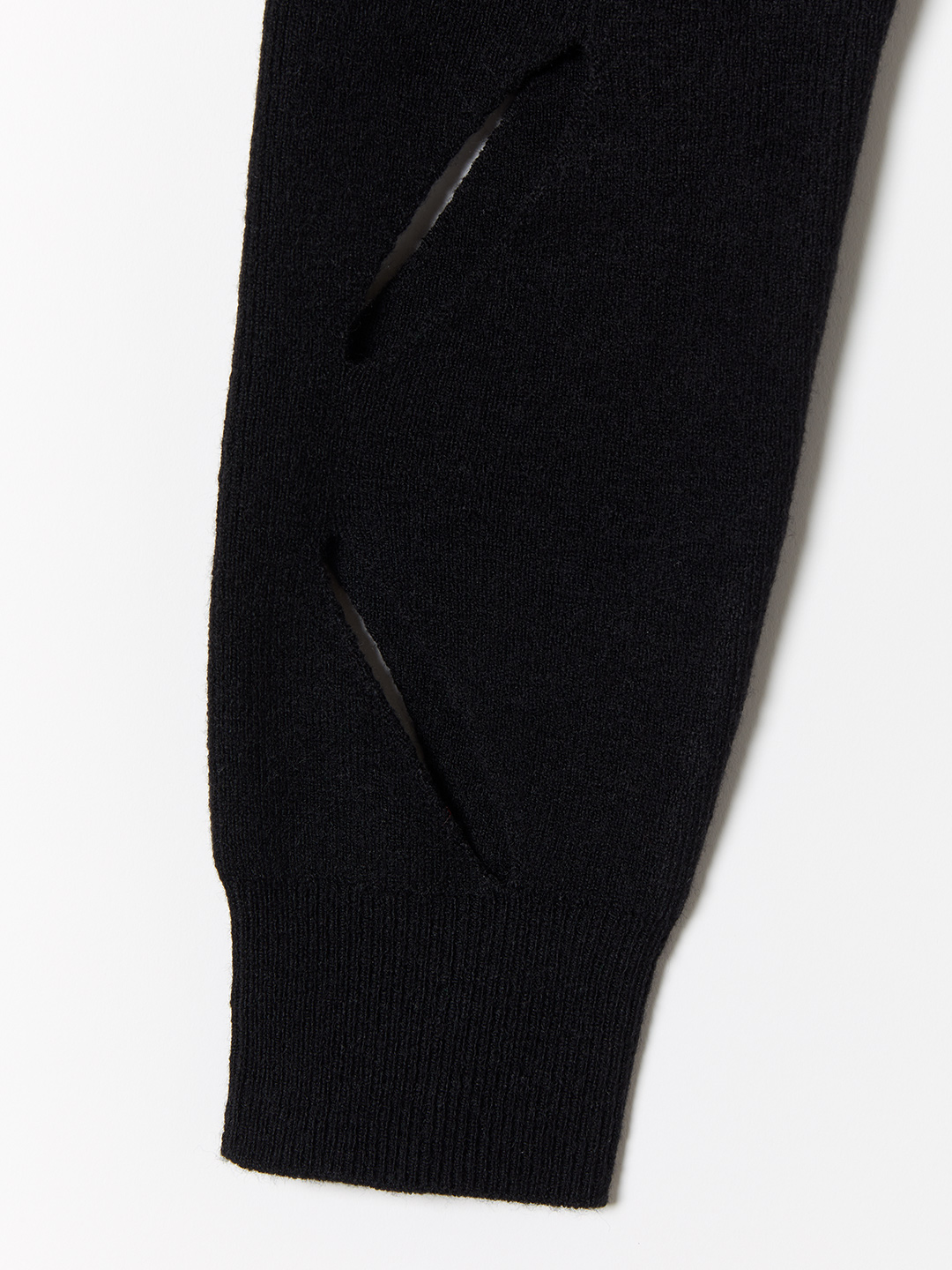 Flower Knitted Cardigan 詳細画像 Black 5